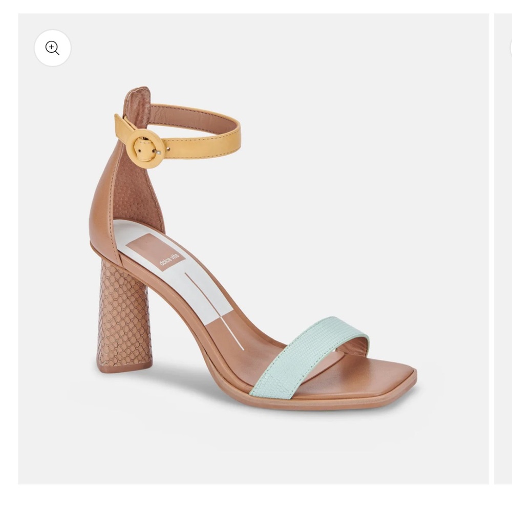 Dolce Vita Mint Multi Leather Fionna Heel